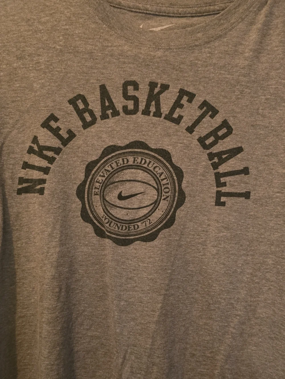 Nike Basketball Grey Graphic Tee